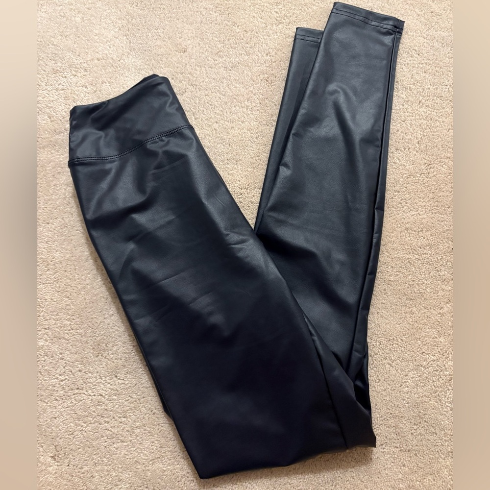 NWT Offline by aerie High Waist Real Luxe Leather Leggings Small